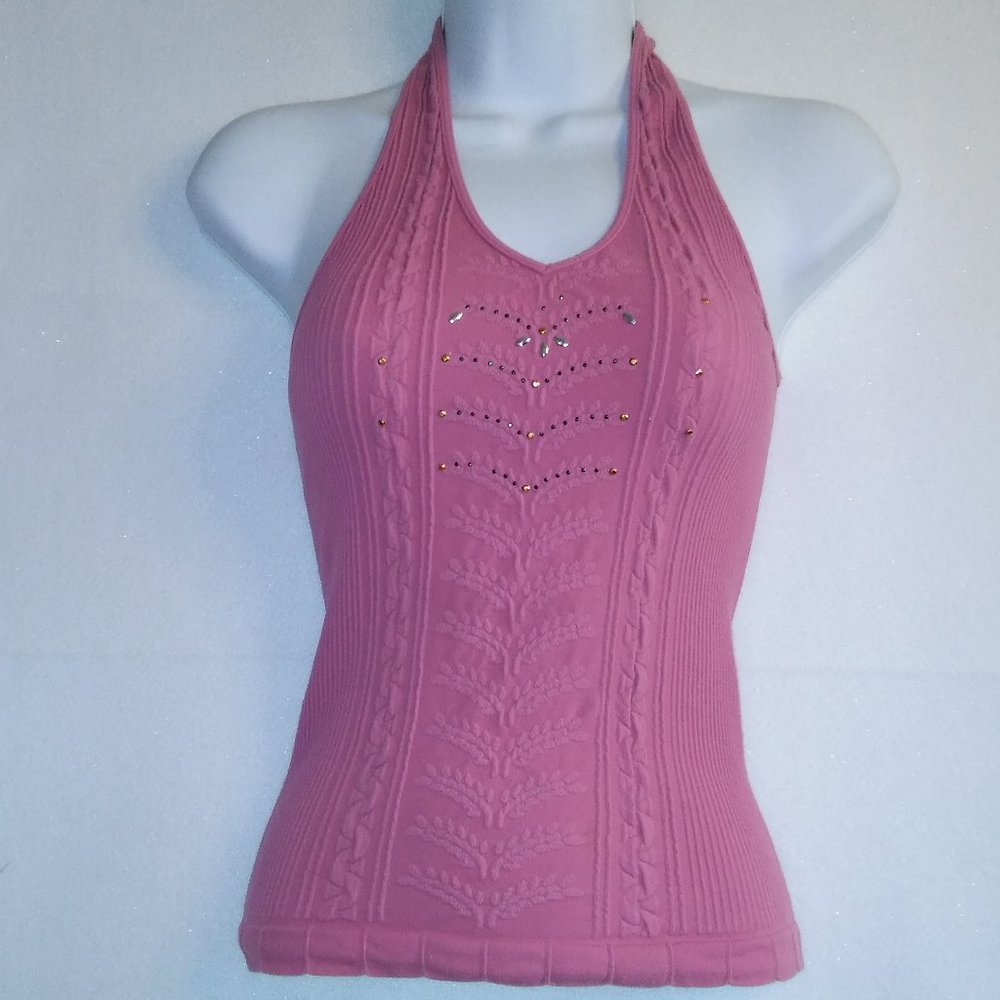 V-Neck backless Top Size Small